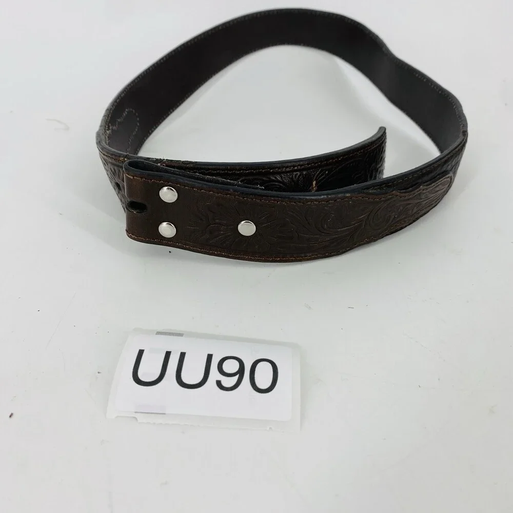 Nocona Two Toned Bullhide Brown Belt NO Buckle - N2438902 Size 32 Espresso
